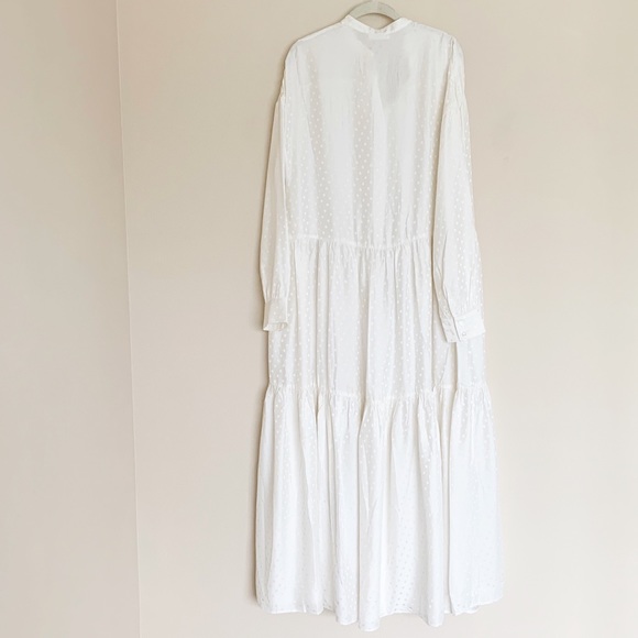 Anine Bing Louise Dress - White - Picture 10 of 16